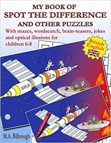 Puzzle book for English practice